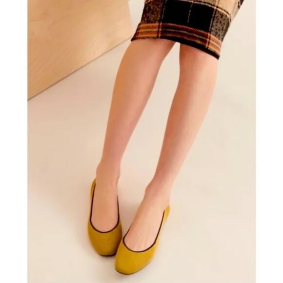 ROTHY’S Chai The Square Flats Limited Edition Retired 8.5 - Picture 2 of 12